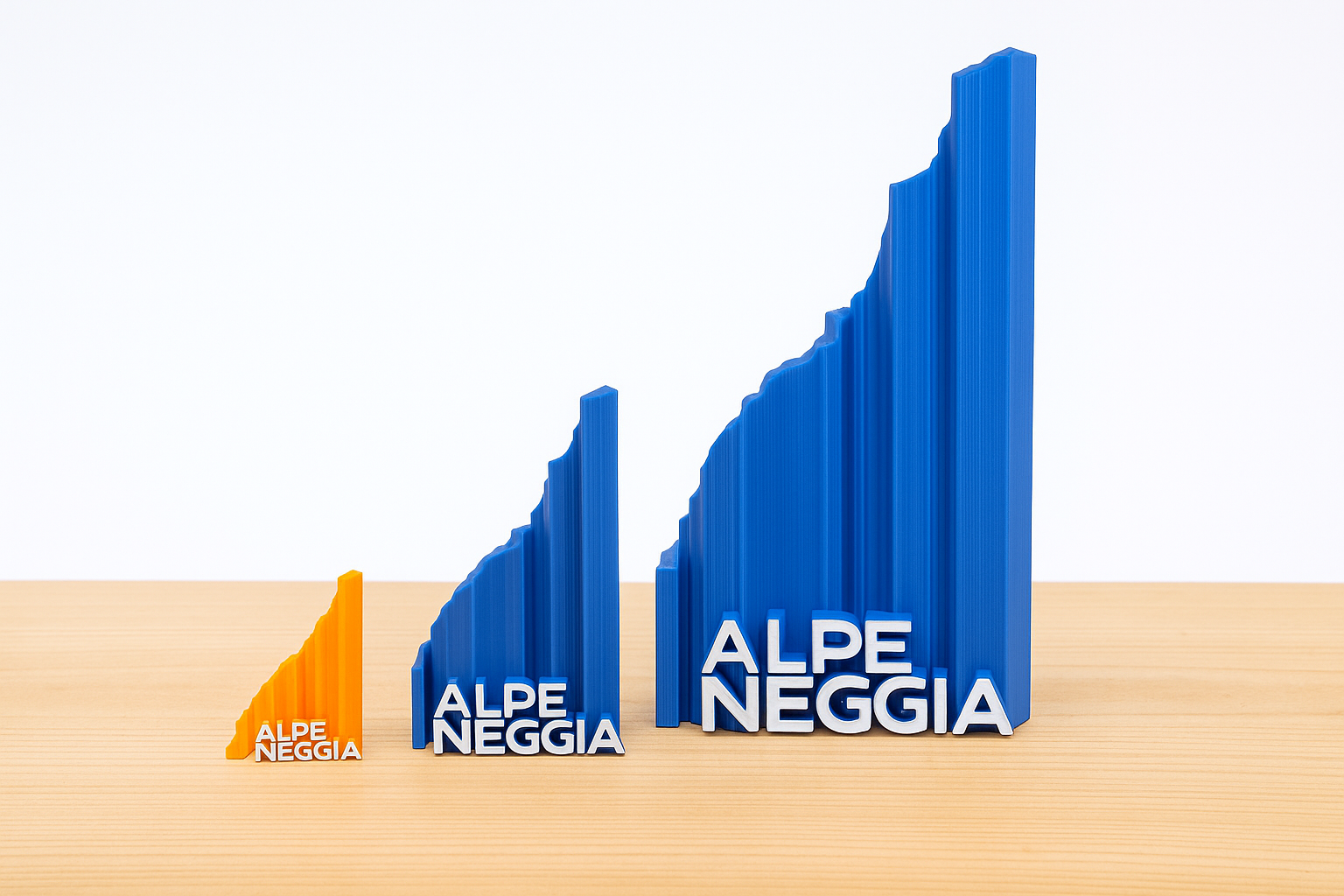 Profilo altimetrico 3D Passo del Cuvignone (Versione Mini con Calamita) - immagine 2